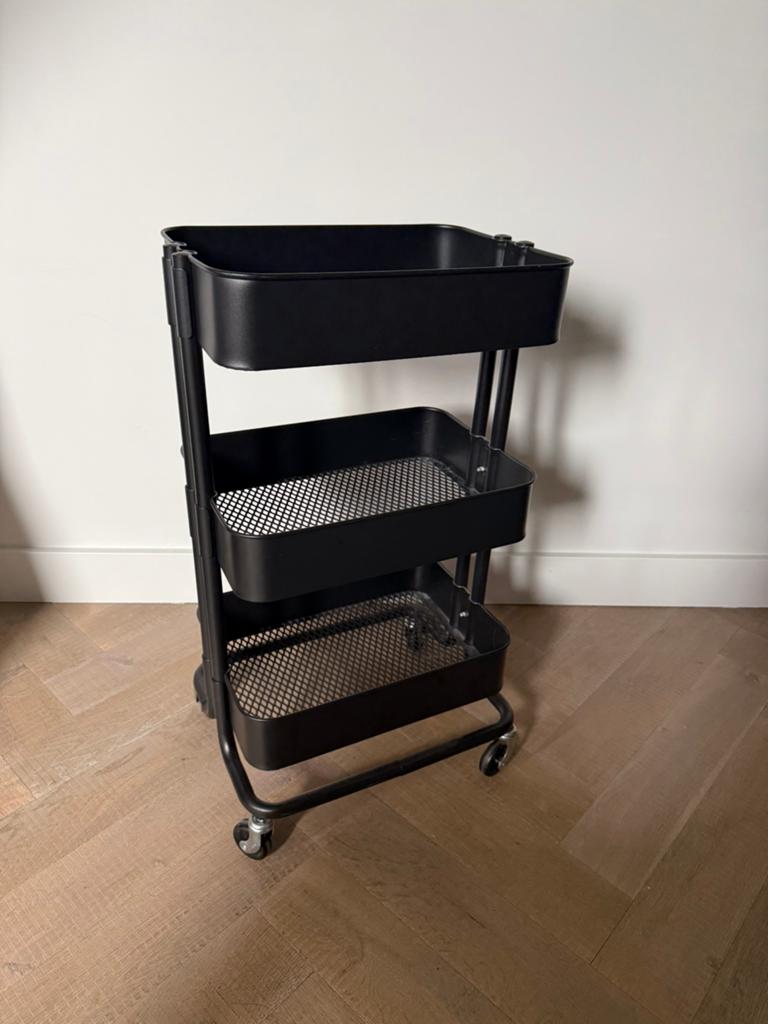 IKEA RÅSKOG Trolley / Roltafel – Flexibele Opbergwagen, Ophalen, Gebruikt