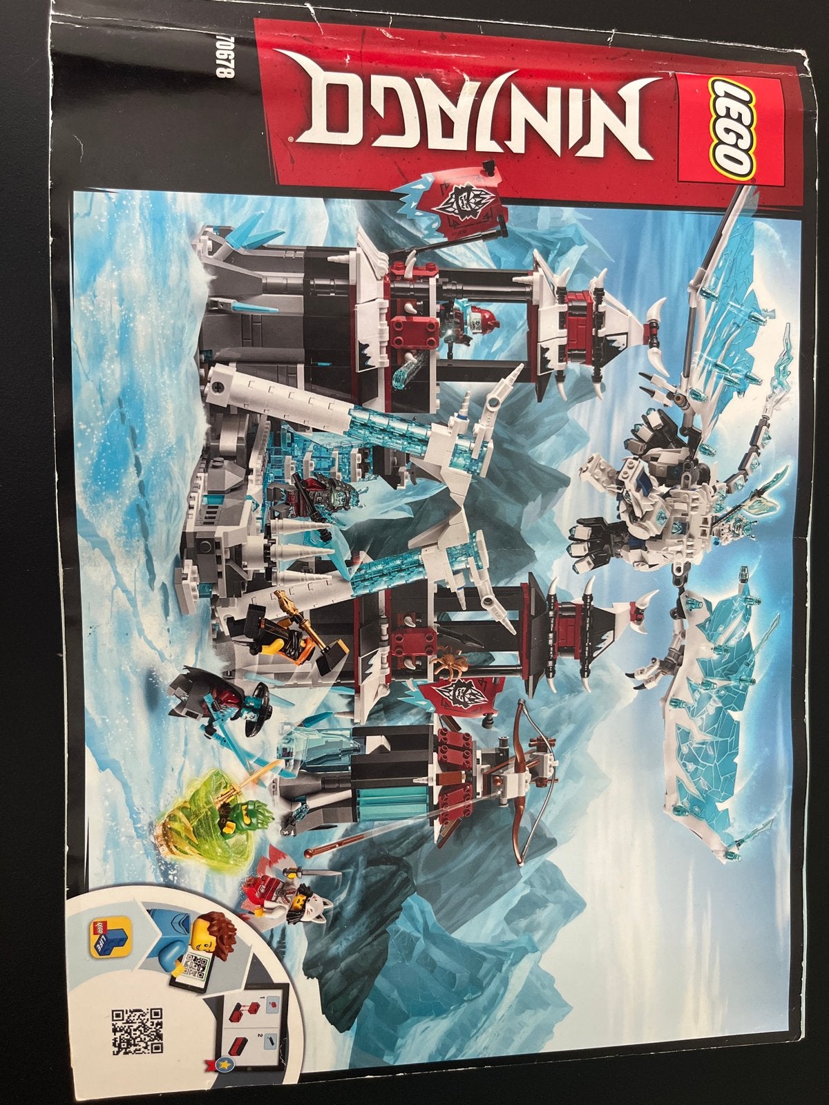 LEGO Ninjago 70678 Kasteel van de Verlaten Keizer, Verzenden, Gebruikt