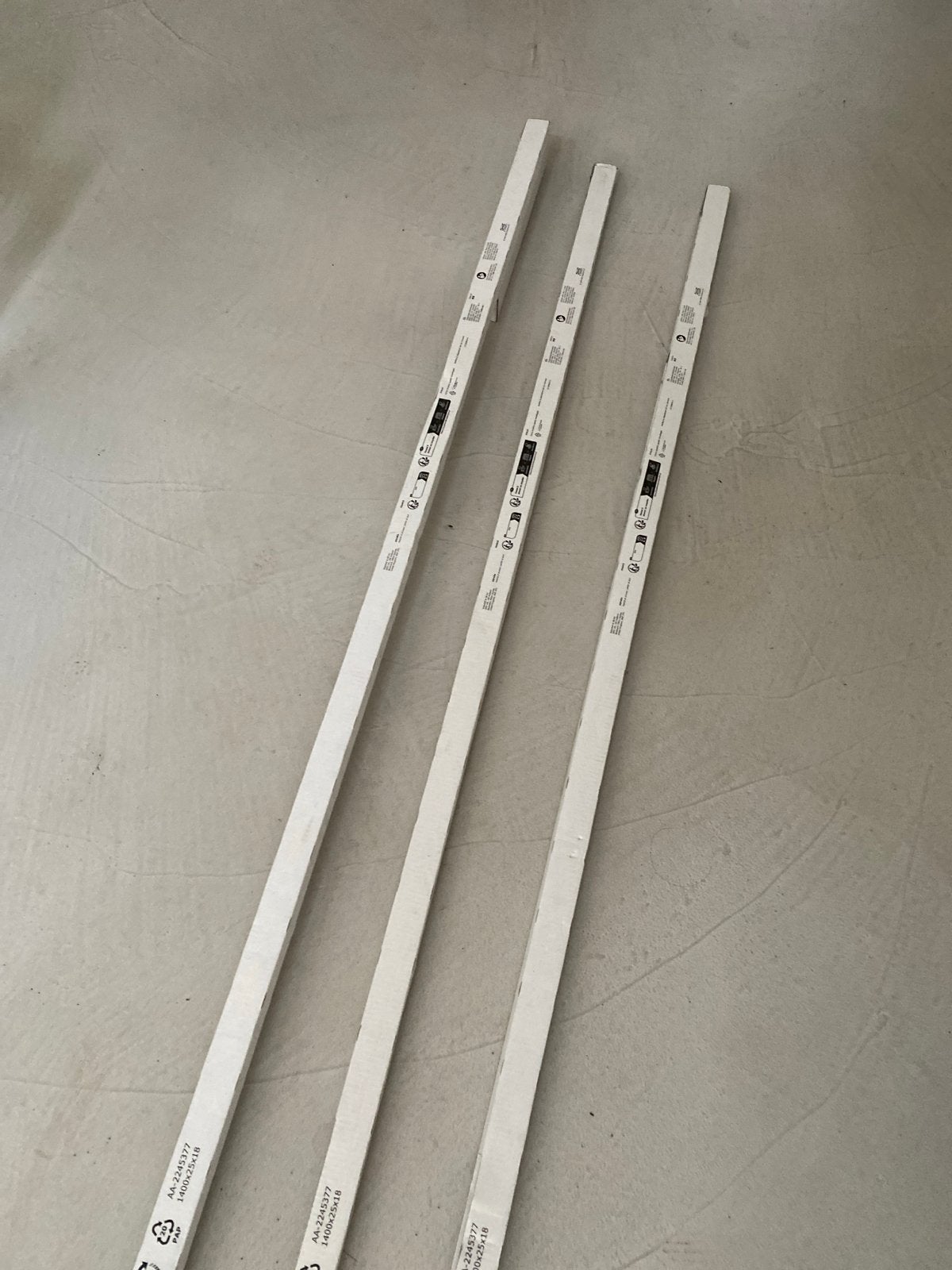 3x IKEA VIDGA Gordijnrails - Nieuw in verpakking, Huis en Inrichting, Stoffering | Gordijnen en Lamellen, Ophalen, Inclusief montageonderdelen