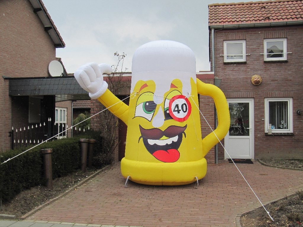 bierpul biertje pul abraham verjaardag pop te huur verhuur, Ophalen, Nieuw, Abraham of Sarah