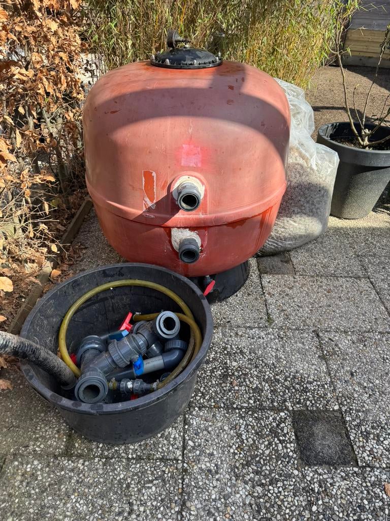 Te koop: vijverfilter incl biomedium, Ophalen, Gebruikt, Vijverfilter