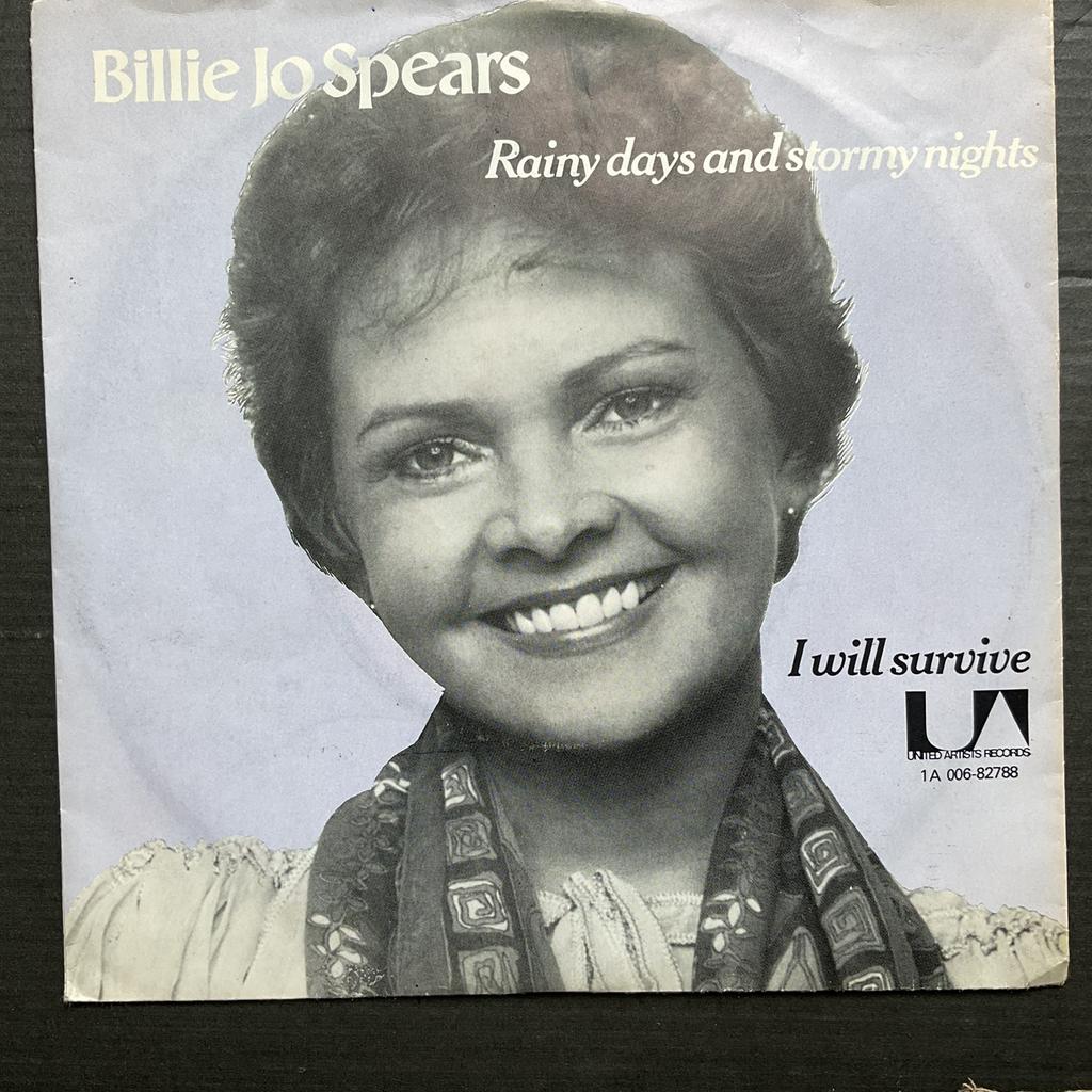 Billie joe spears - rainy days and stormy nights, Cd's en Dvd's, Vinyl Singles, Ophalen of Verzenden, Gebruikt, Pop