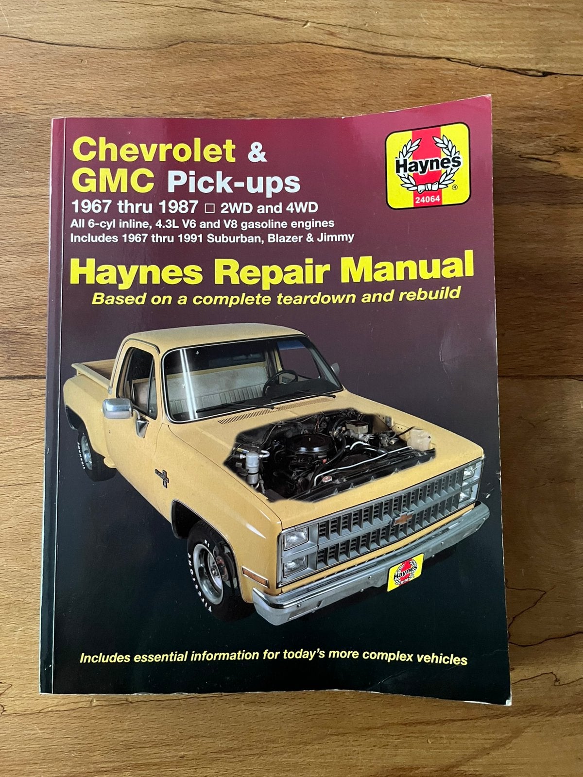 Chevrolet & GMC 1967-1987 repair manual., Ophalen of Verzenden