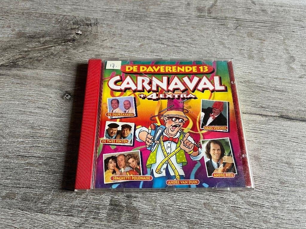 CD De daverende 13 Carnaval, Ophalen of Verzenden, Gebruikt, Feestmuziek, Verzamelalbum