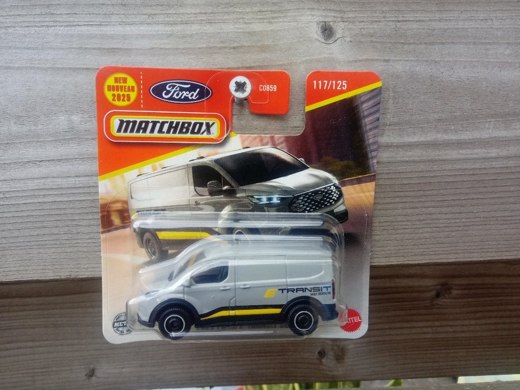 Ford E-Transit Custom '23 Matchbox, Ophalen, Nieuw, Auto
