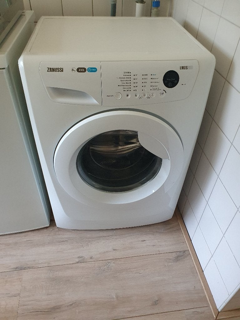 Zanussi wasmachine, Witgoed en Apparatuur, Ophalen, Gebruikt, 8 tot 10 kg, 1600 toeren of meer
