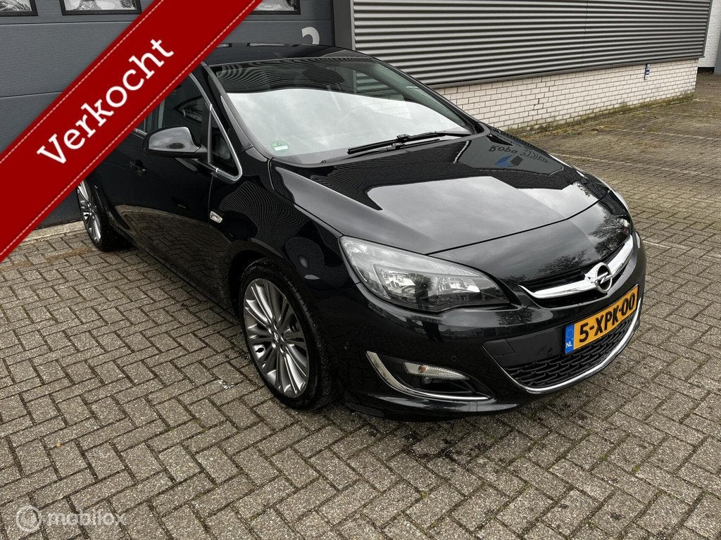 Opel Astra 1.4 Turbo SPORT/LEER/NAVI/CRUISE/CAMERA, Auto's, Opel, Voorwielaandrijving, Euro 5, Gebruikt, 4 cilinders