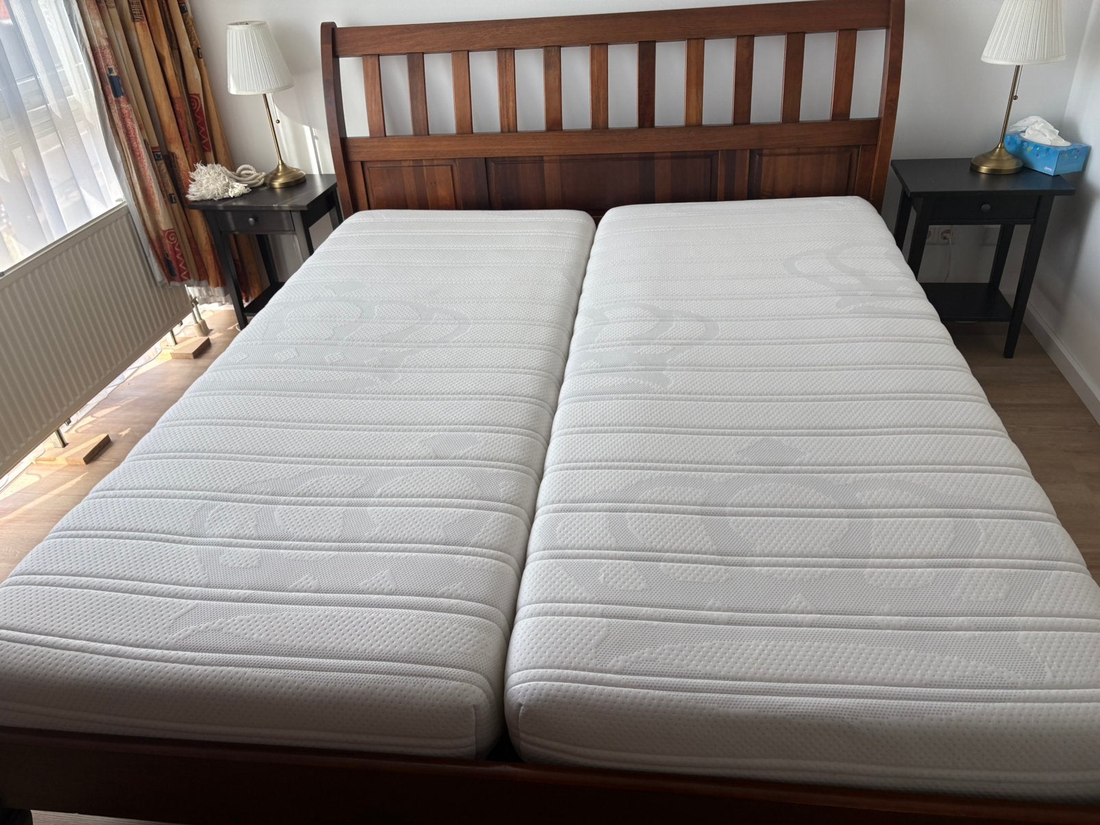 Auping spiraal bed bodem bedombouw Matrassen 210 x 90, Gebruikt, 210 cm, Tweepersoons, Ophalen of Verzenden