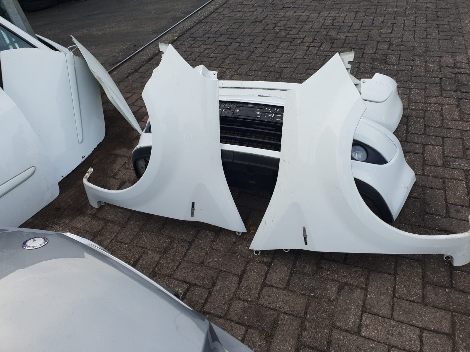 RENAULT MODUS VOORSCHERMEN LINKS +RECHTS  BJ 2008 TOT 2012, Auto-onderdelen, Gebruikt, -, Renault, -