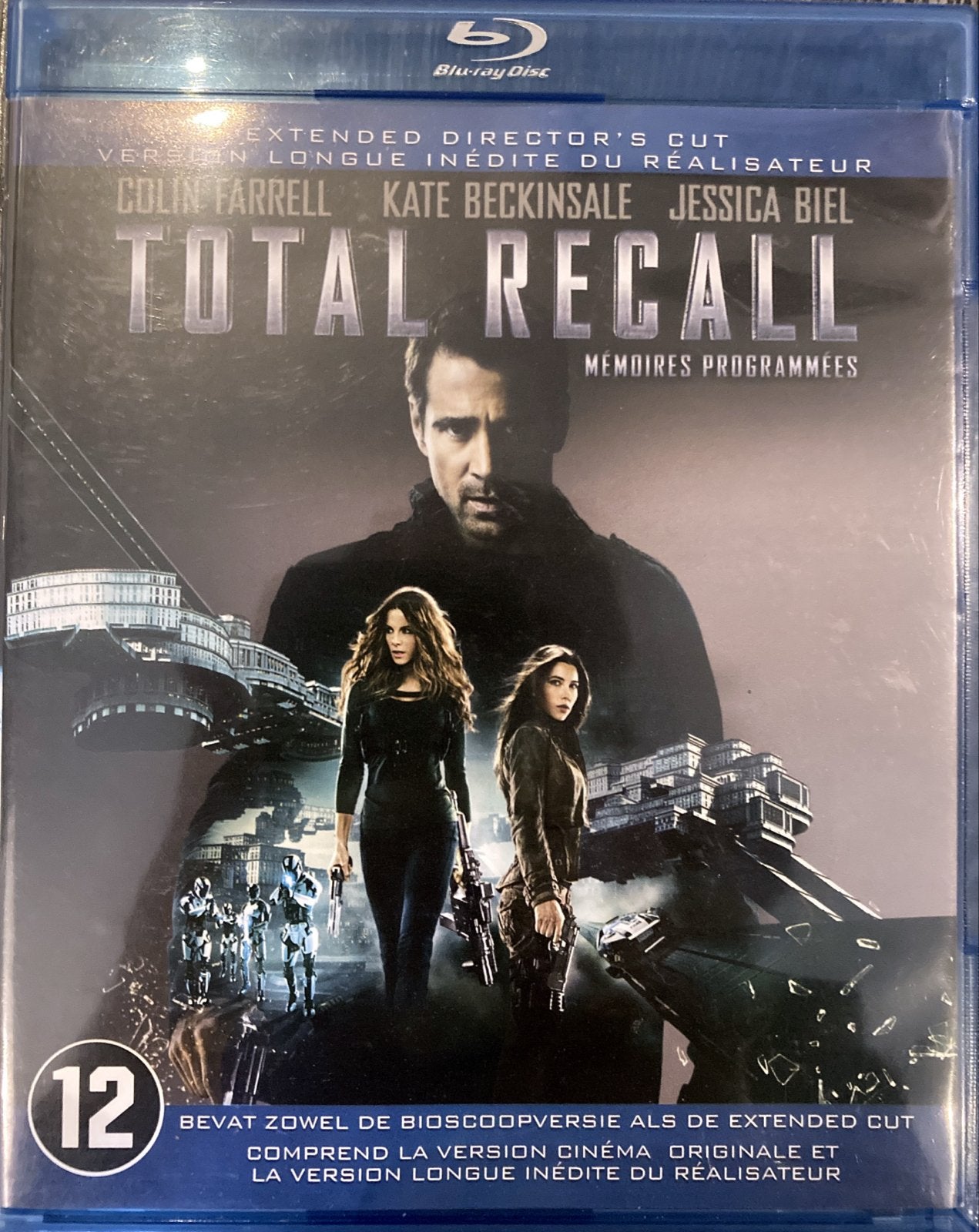 Total Recall - Extended Director's Cut Blu-ray, Engels, Nederlands, Film, Science Fiction en Fantasy