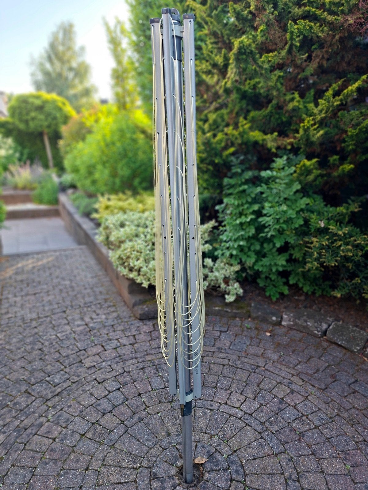 Brabantia droogmolen 50L met hoes - Nieuwstaat, Tuin en Terras, Droogmolens en Wasrekken, Ophalen