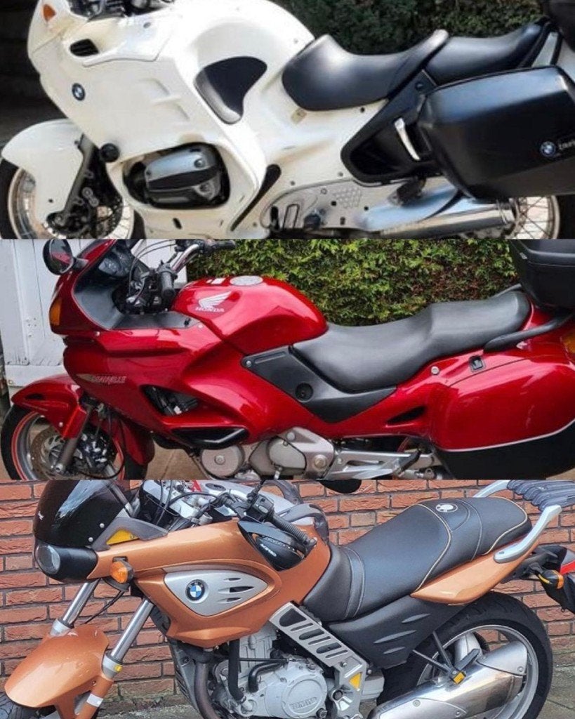 BMW R 850 RT, Honda NT 650 Deauville, BMW F 650 CS, Motoren, Ophalen, Gebruikt