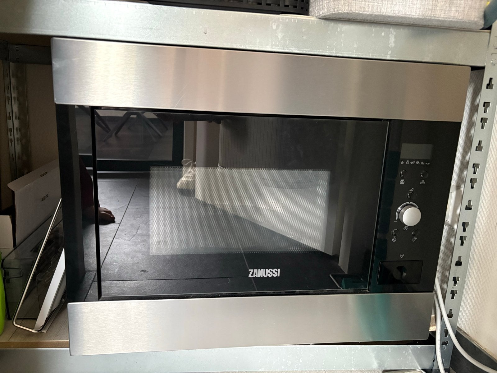 Zanussi Inbouw Magnetron 900W, Ophalen, Gebruikt, Magnetron, Inbouw