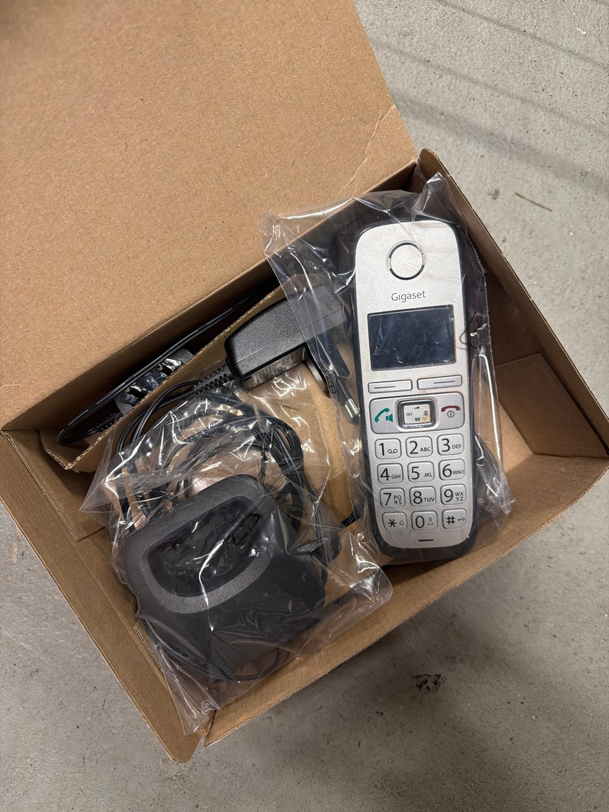 Gigaset draadloze telefoon met basisstation, Ophalen, Gebruikt, 1 handset