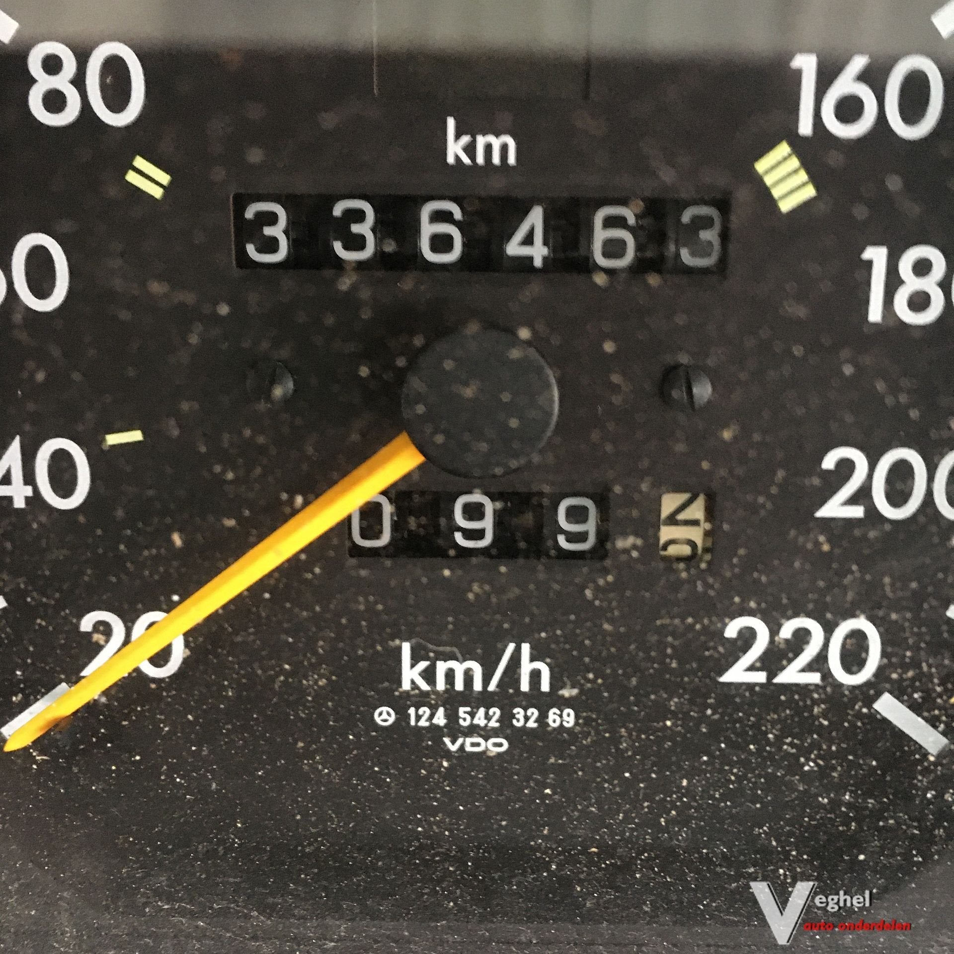 Mercedes W124 1994 Diesel     Km Tellerklok      124 542 326, Gebruikt, -, -, Ophalen of Verzenden