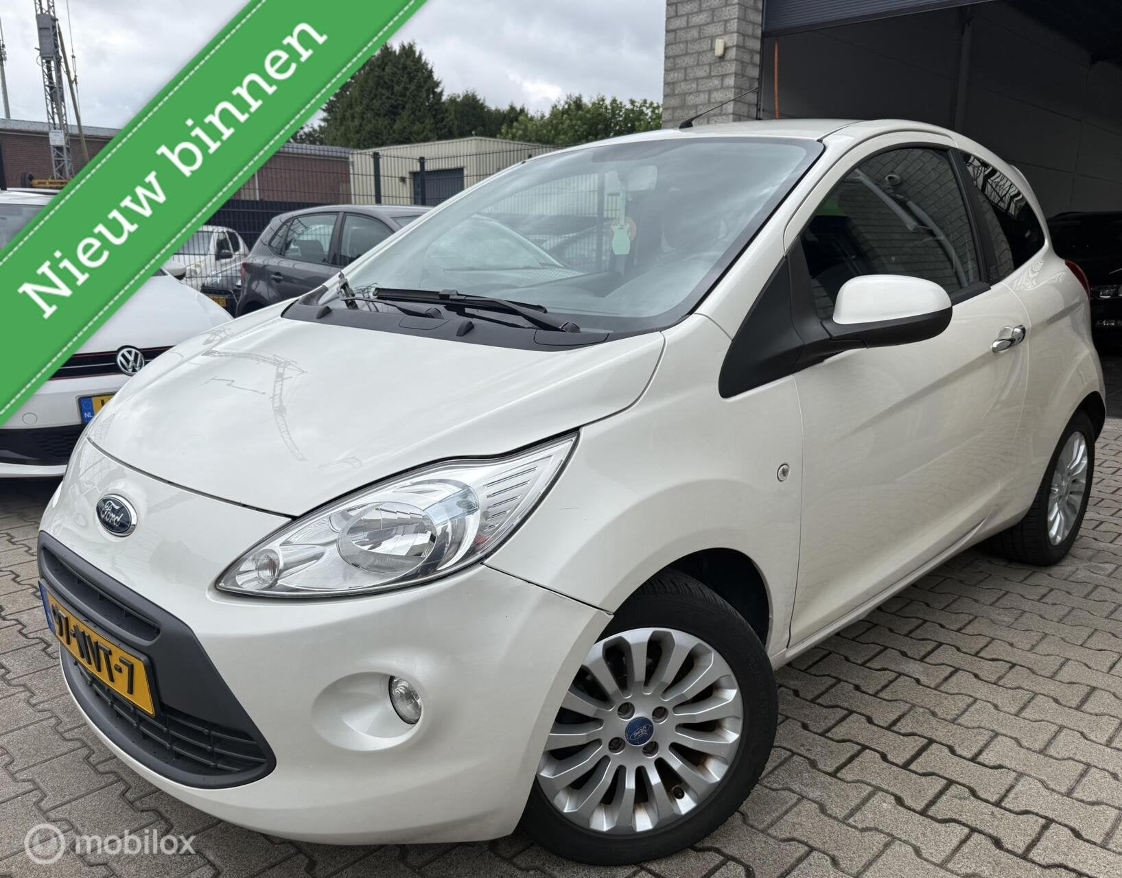 Ford Ka 1.2 Comfort start/stop / BJ 2010 / Airco / NL Auto, Auto's, Voorwielaandrijving, Euro 5, Gebruikt, 1242 cc