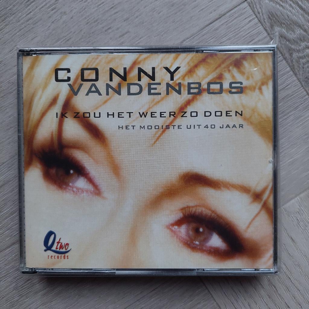 2CD / Conny Vandenbos / Ik Zou Het Weer Zo Doen/Het Mooiste, Ophalen of Verzenden, Zo goed als nieuw, Levenslied of Smartlap