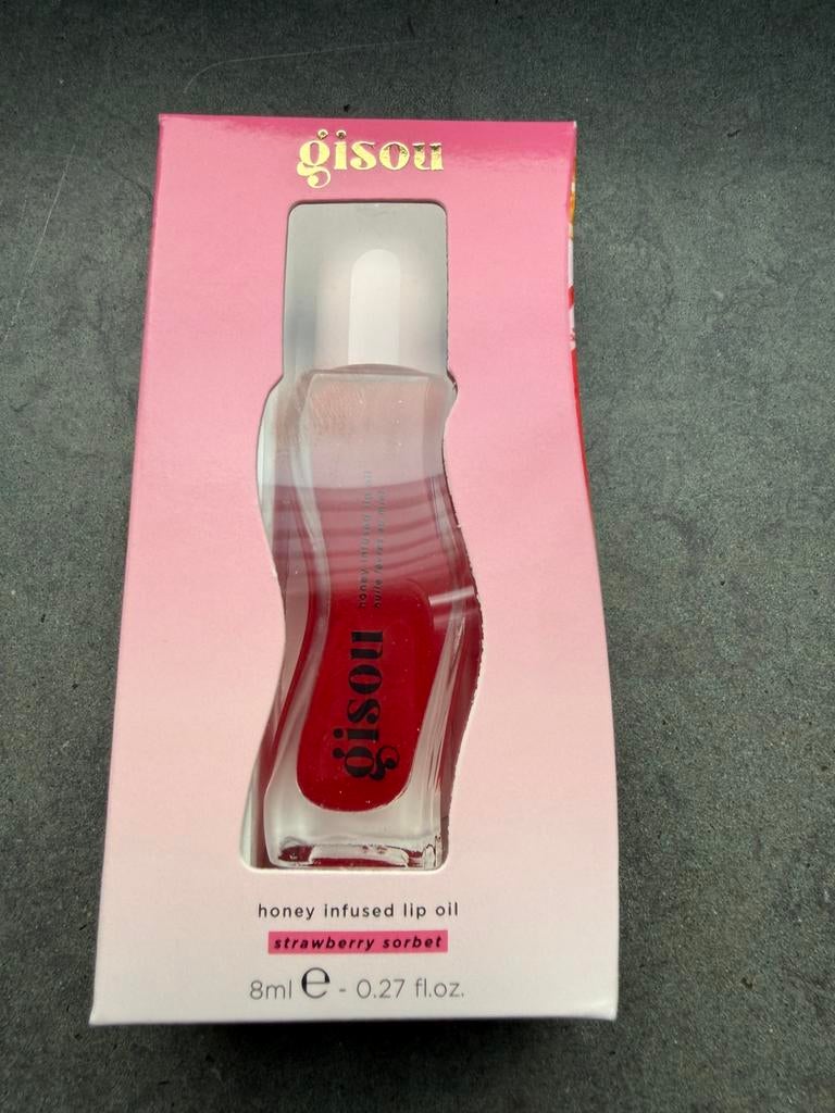 Gisou honey infused lip oil 8ml, Lippen, Nieuw, Ophalen of Verzenden, Make-up