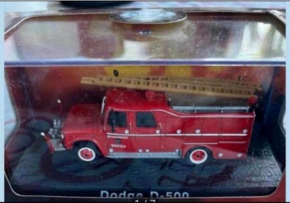 Brandweerauto van Atlas. Dodge D500 / Hanomag L 28 . NIEUW, Hobby en Vrije tijd, Ophalen of Verzenden, Nieuw, Auto