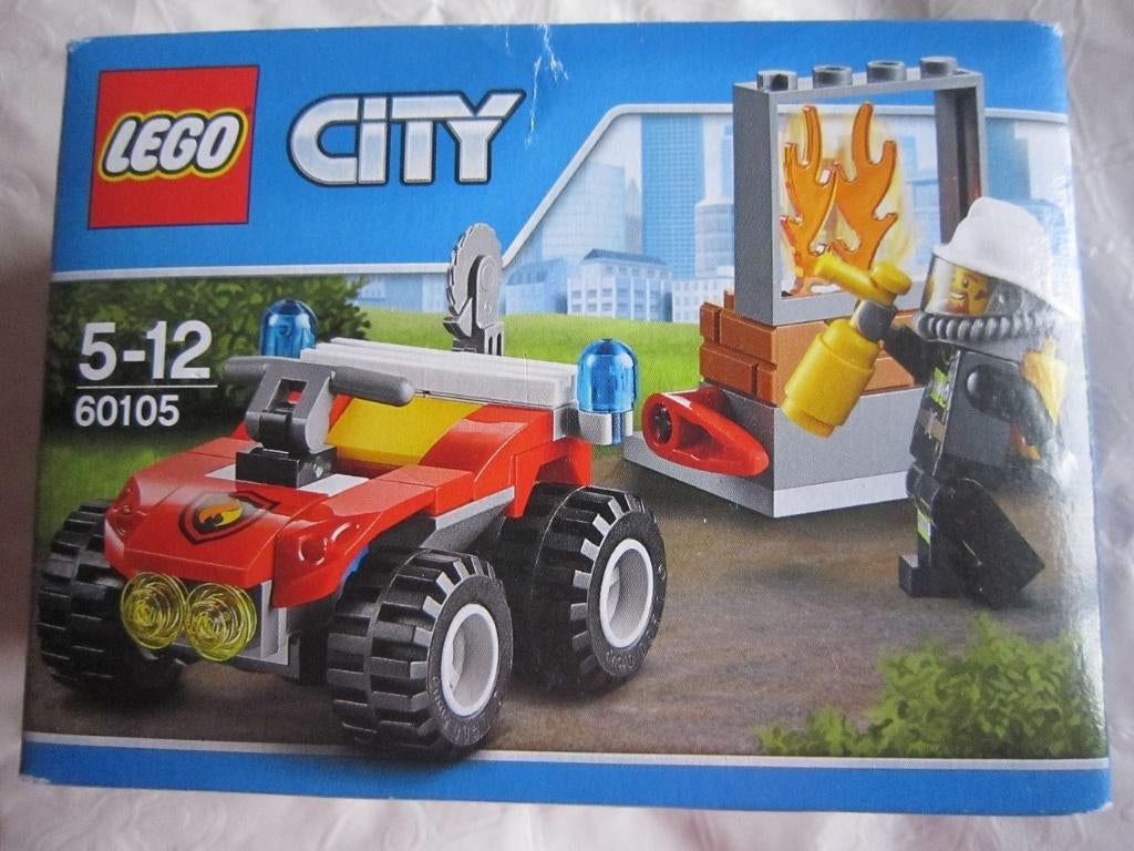 Lego 60105 City Brandweer terreinwagen NIEUW, Ophalen, Nieuw, Complete set, Lego