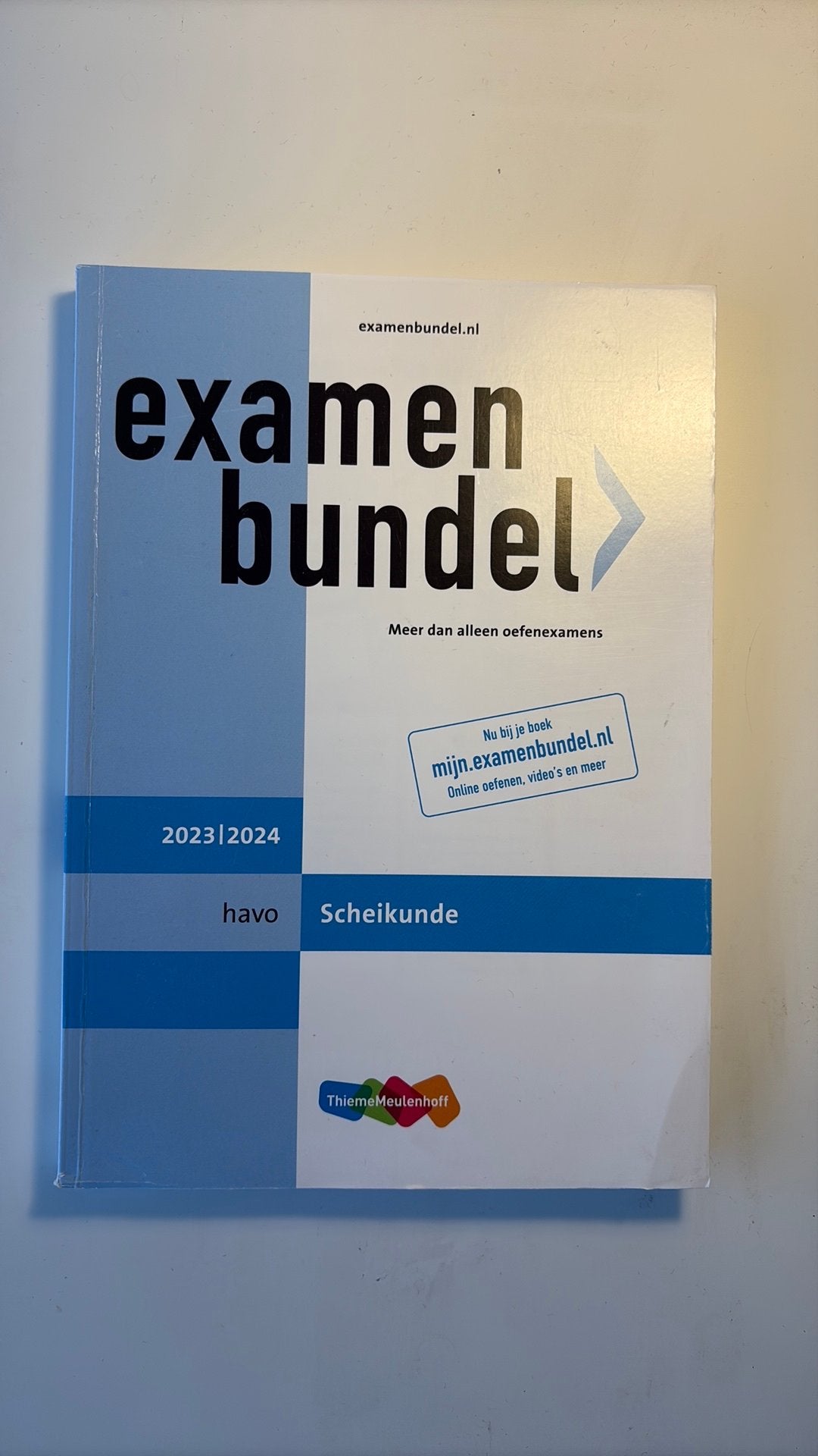 Examenbundel havo scheikunde, Boeken, Ophalen of Verzenden, Zo goed als nieuw, HAVO, Scheikunde