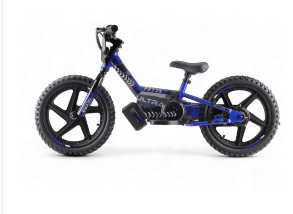 Elektrische loopfiets 16 inch nieuw €310,00 blauw, Fietsen en Brommers, Fietsen | Kinderfietsjes, Ophalen, Nieuw, 16 tot 20 inch