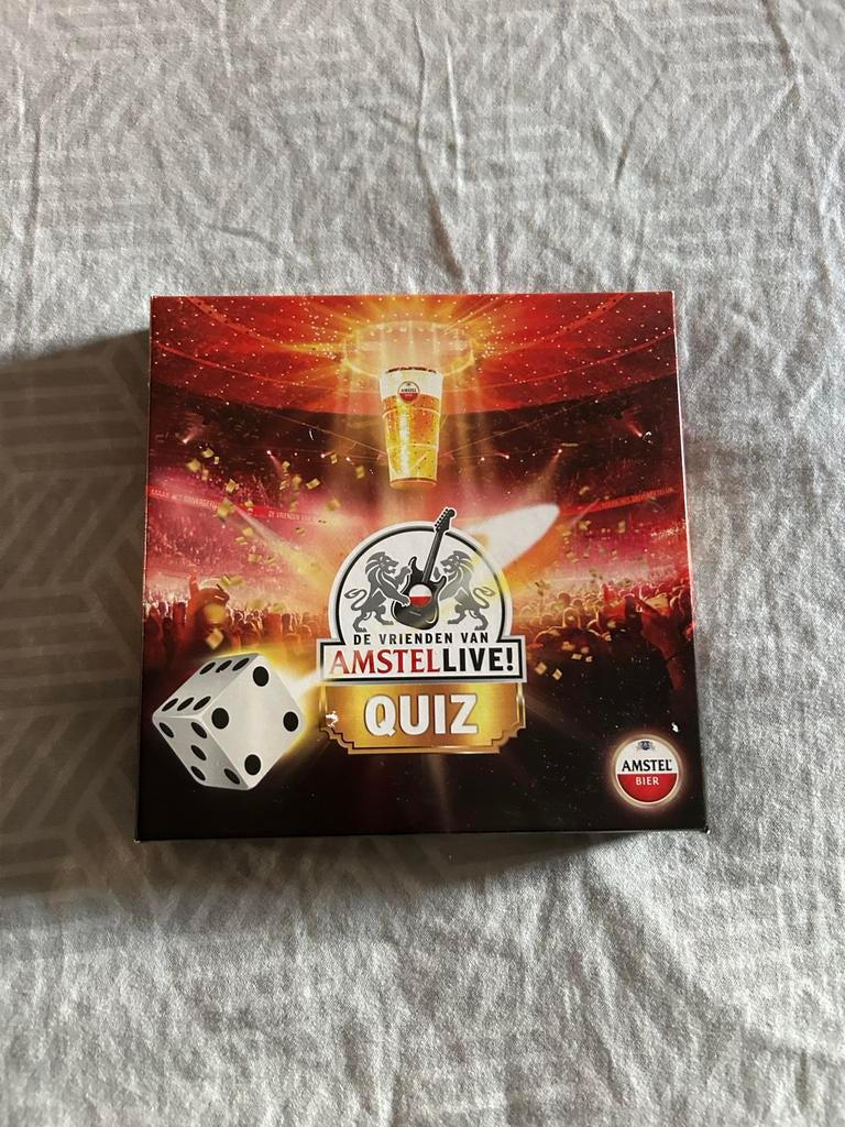 De Vrienden van Amstel LIVE! Quiz - Volwassenen 18+, Drie of vier spelers, Ophalen of Verzenden, Zo goed als nieuw