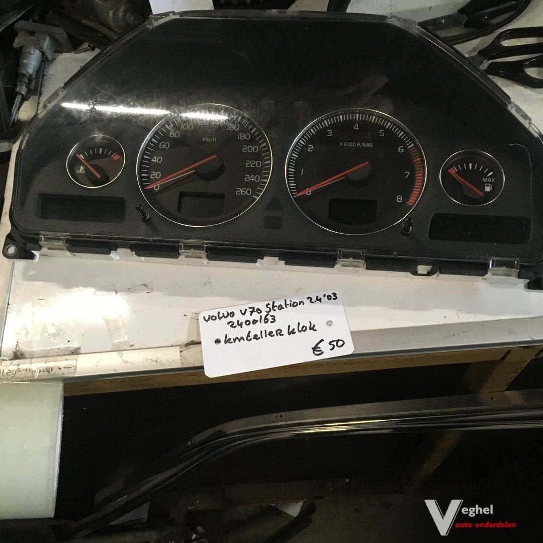 Volvo V70 Station 2.4 automaat 2003 Wagennr 2400163  KM Tell, Gebruikt, -, -, Ophalen of Verzenden