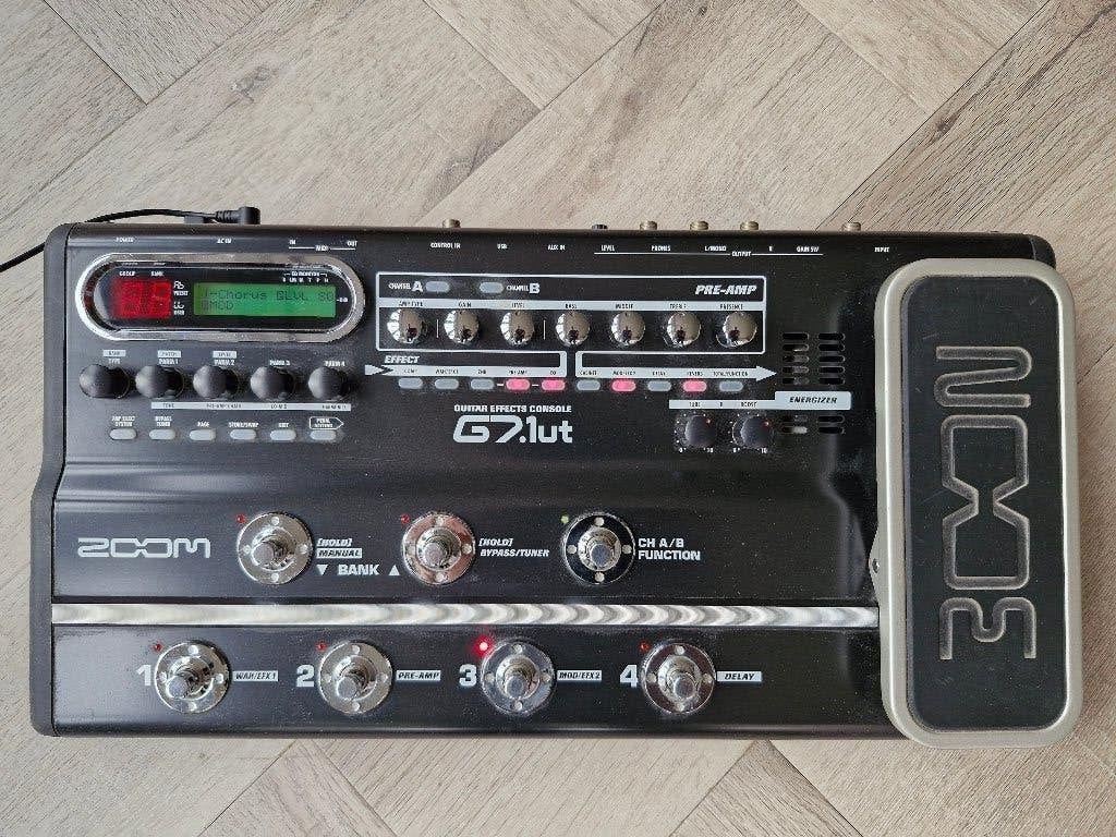 Zoom G7.1ut Guitar Effects Console, Ophalen, Zo goed als nieuw, Delay of Echo