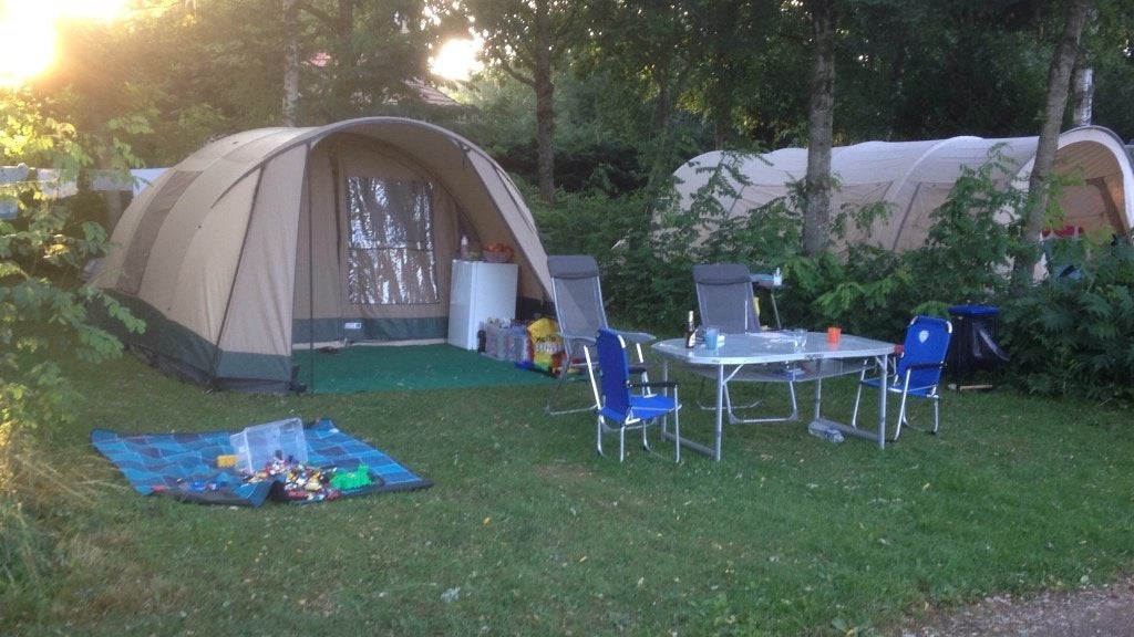 Baco 350 Lux tunneltent, Ophalen, Gebruikt, Tot en met 4