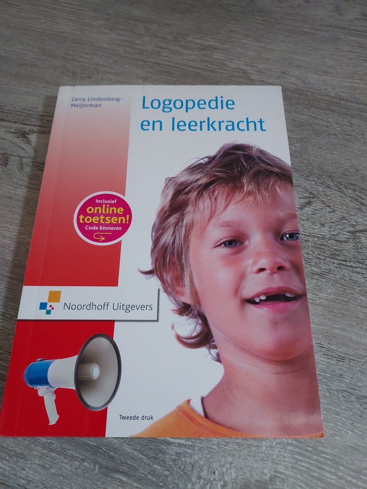 Logopedie en leerkracht - Tweede druk, Zo goed als nieuw, Gamma, Carry Lindenberg-Meijerman, HBO