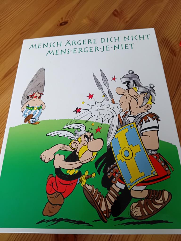 Asterix mens erger je niet spel, Ophalen, Gebruikt