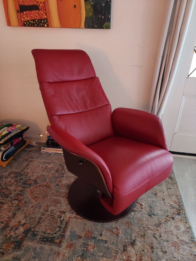 Relaxstoel, Huis en Inrichting, Ophalen, Gebruikt, Minder dan 75 cm, Hout
