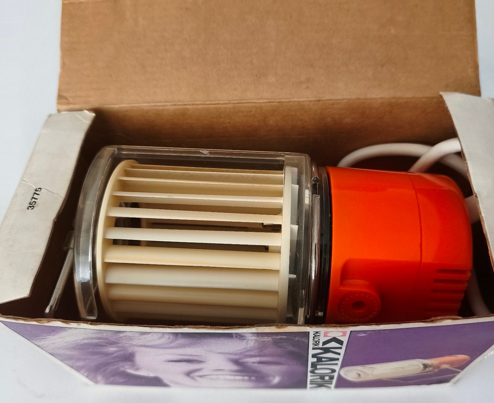 Vintage ventilator jaren 70 origineel, Ophalen of Verzenden, Zo goed als nieuw, Tafelventilator