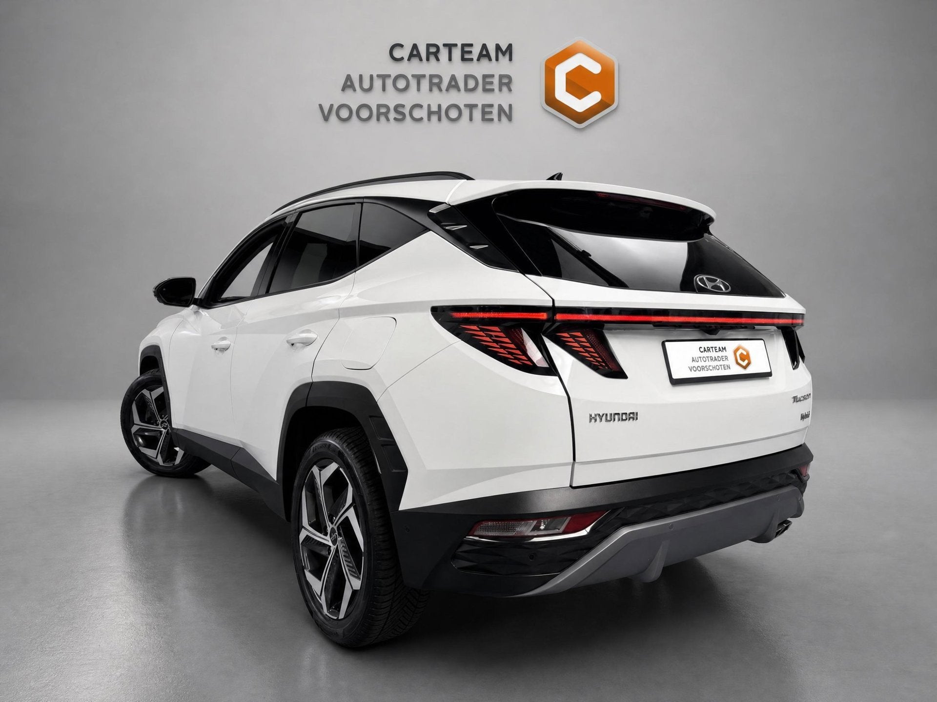 Hyundai Tucson 1.6 T-GDI HEV Premium |360 Cam|, Gebruikt, 4 cilinders, 1650 kg, Wit