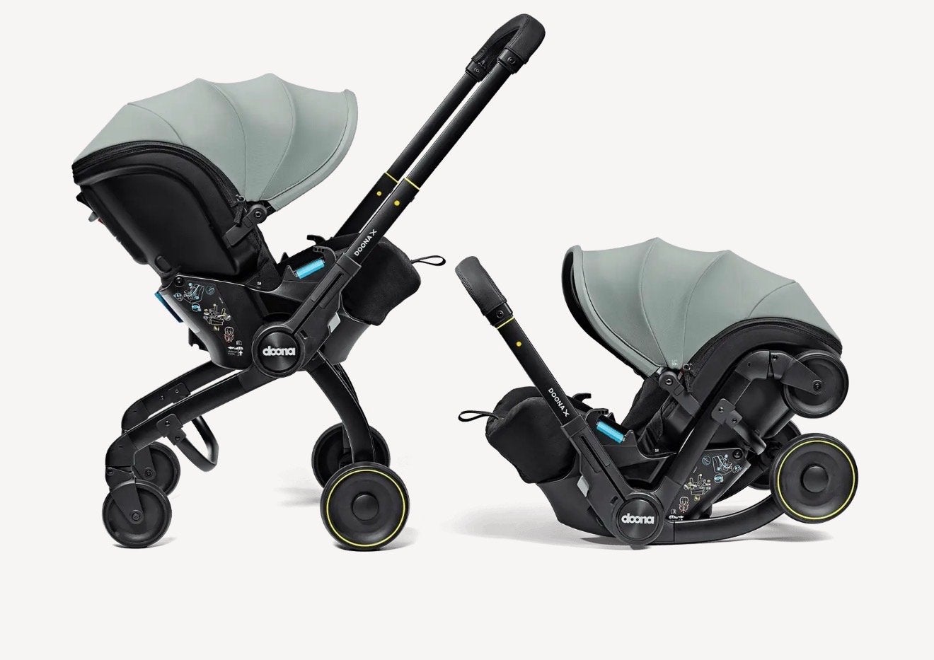 Doona X Kinderwagen met accessoires, Kinderen en Baby's, Overige merken, Ophalen of Verzenden, Zo goed als nieuw, Combiwagen