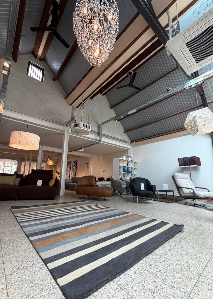 Brink en Campman Harlequin Rosita tapijt 200 x 280, Ophalen, Beige, 200 cm of meer, Zo goed als nieuw