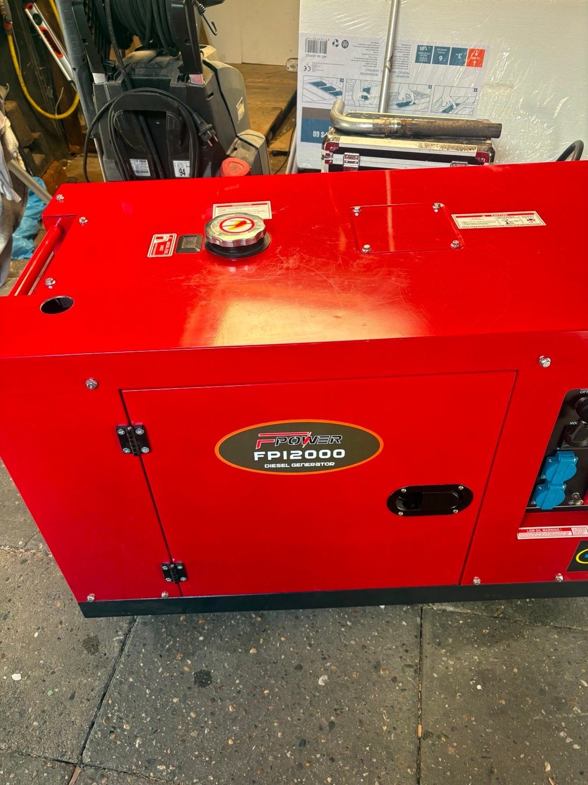 F-POWER FP12000 Diesel Generator - Stille Krachtpatser, Ophalen