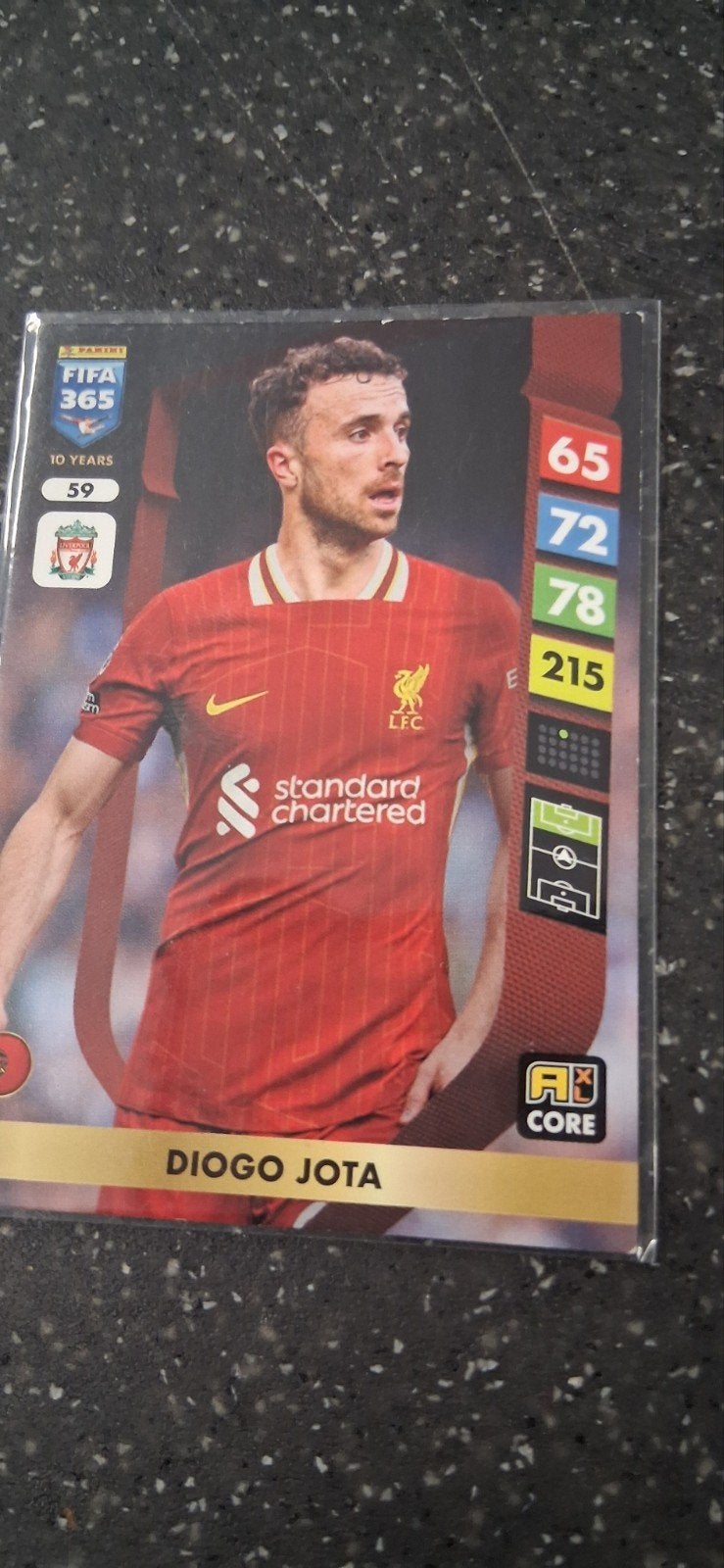 Panini FIFA 365 Diogo Jota Liverpool Spelerskaart, Ophalen of Verzenden, Zo goed als nieuw, Buitenlandse clubs, Spelerskaart