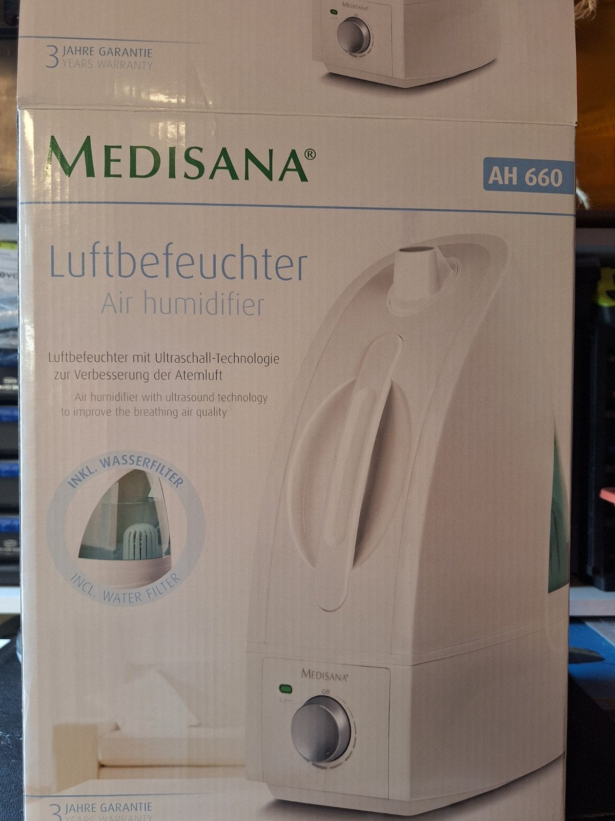 Medisana Luchtbevochtigers (3x 660, 1x 665 met display), Ophalen of Verzenden
