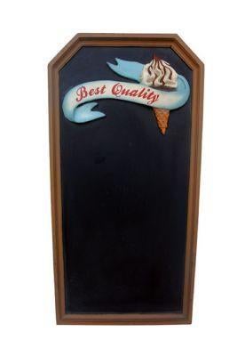 Icecream menubord - krijtbord schrijfbord ijs, Ophalen, HorecaBeelden, Overige typen, Nieuw