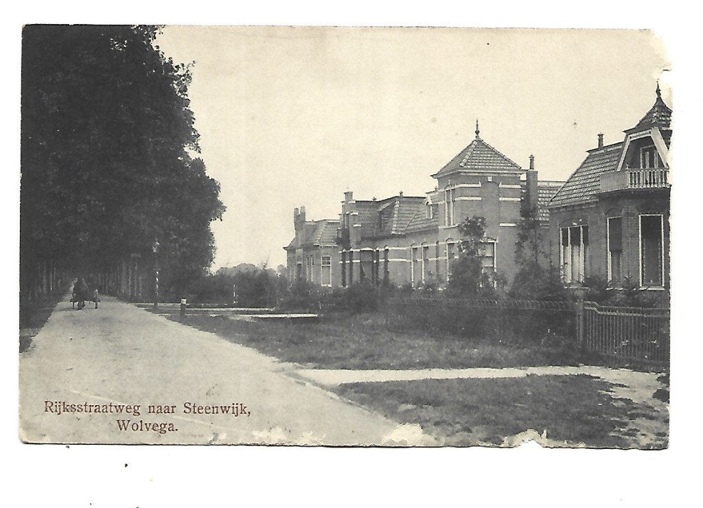 Wolvega -Lezen aub, Verzenden, Voor 1920, Gelopen, Friesland