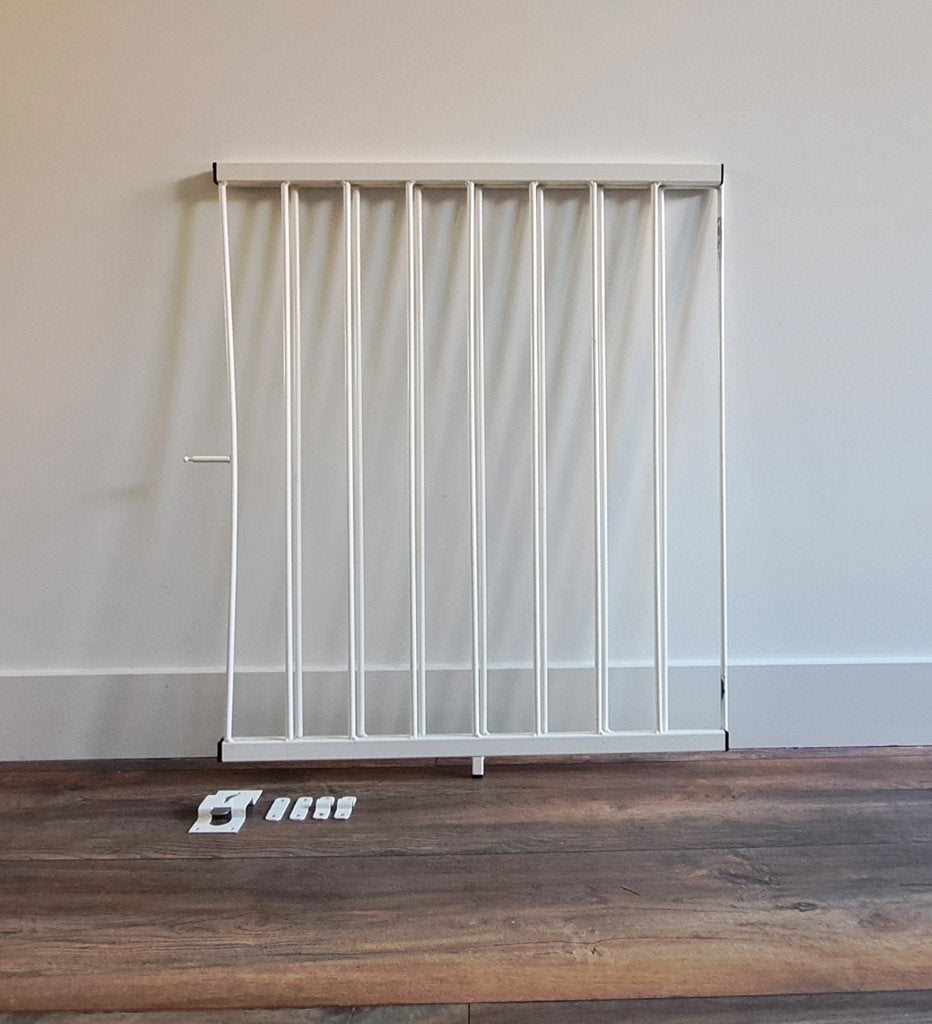 Astor traphekje, uitschuifbaar 70 - 120 cm, Kinderen en Baby's, Traphekjes, Ophalen, Zo goed als nieuw, Metaal of IJzer, 115 cm of meer