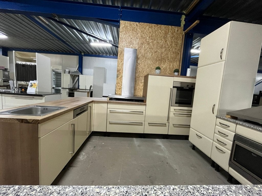 Keuken Compleet met APP 120Keukens op voorraad Nr. 2593, Ophalen, Zo goed als nieuw, Overige typen, Greeploos