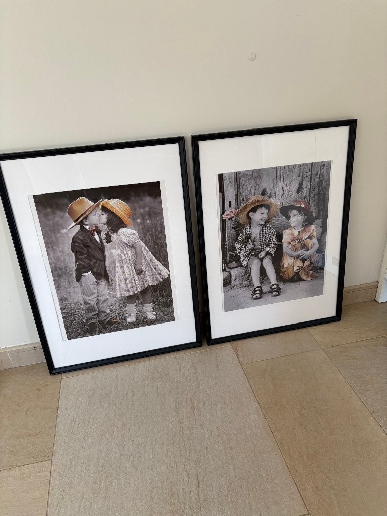 lieve wanddecoratie KIm Anderson 10,00 euro, Ophalen of Verzenden, Zo goed als nieuw, Ingelijst, Wanddecoratie