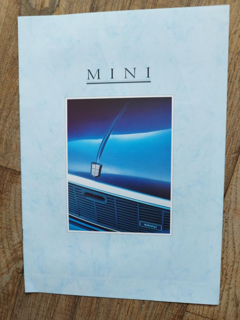 Mini Mayfair brochure uit 1980 - 8 pagina's, Nederlands, Ophalen of Verzenden, Gelezen, Mini