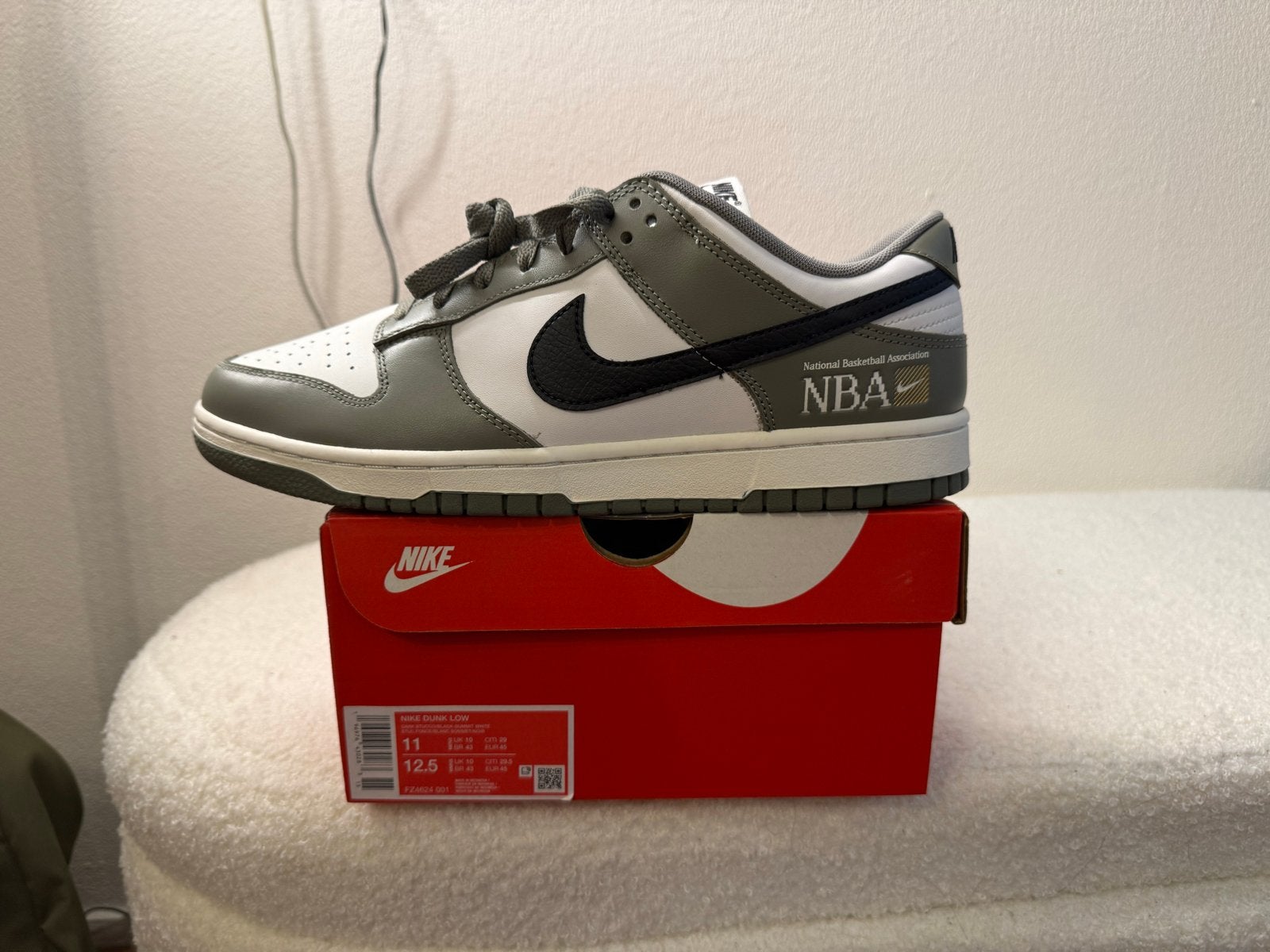 Nike Dunk Low Herenschoenen - Dark Stucco/Summit White/Zwart, Kleding | Heren, Schoenen, Ophalen of Verzenden, Nieuw, Zwart, Sneakers of Gympen