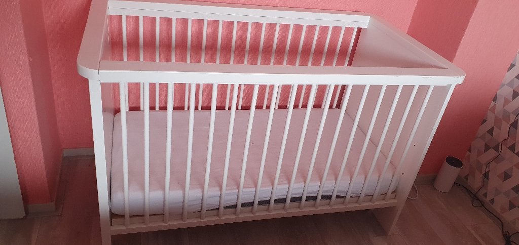 Ledikantje, Ophalen, Gebruikt, 140 tot 160 cm, Minder dan 70 cm
