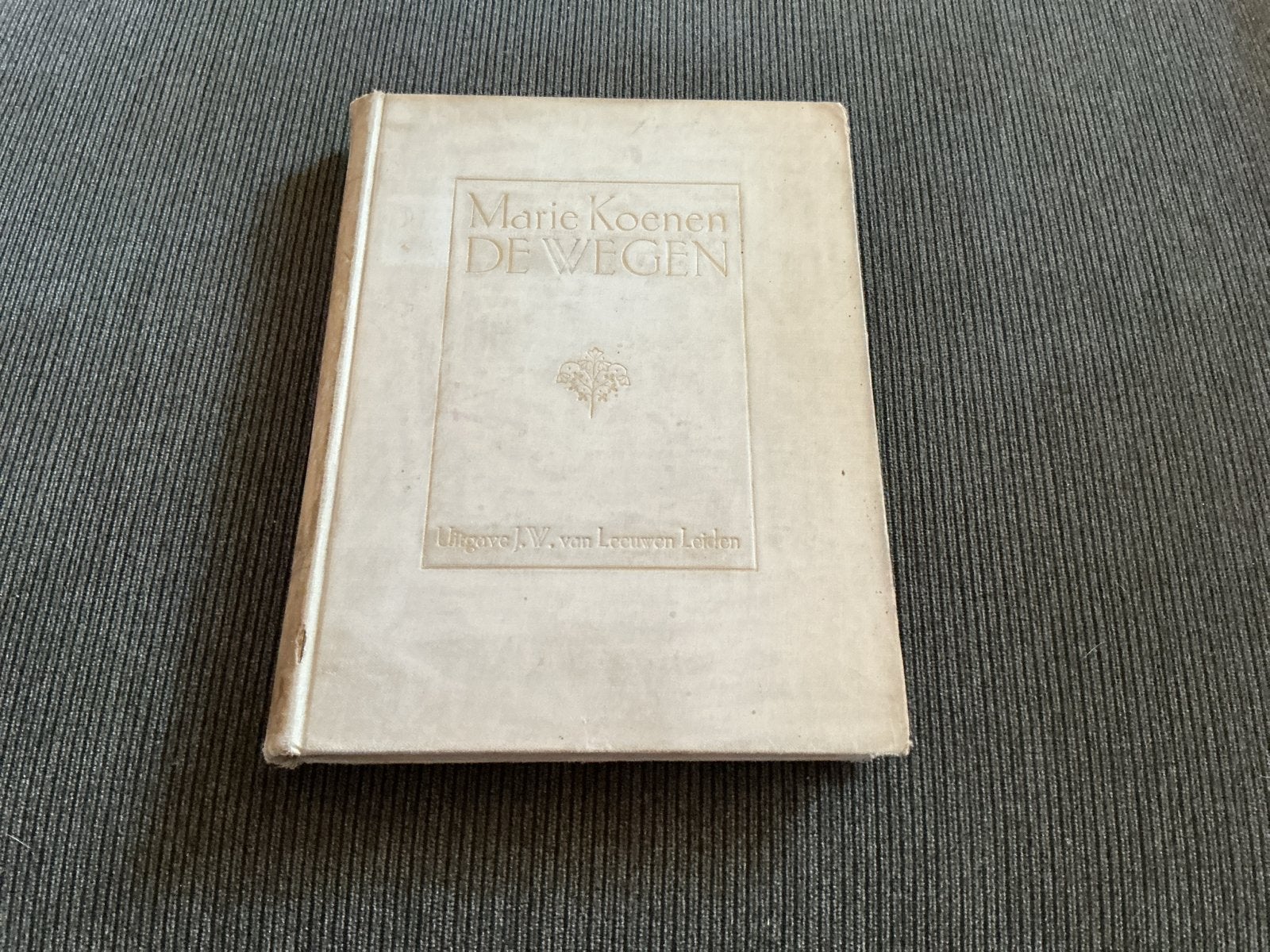 Marie Koenen - De Wegen (1916) - Zeldzaam Boek, Ophalen of Verzenden, Gelezen, Nederland