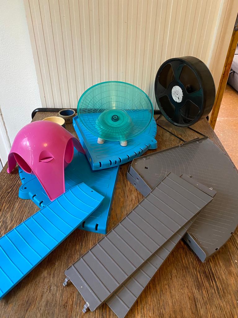 Accessoires voor kooi knaagdieren, Ophalen